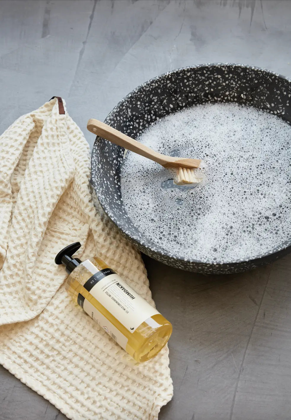 HUMDAKIN Rom - Terrazzo Skål Terrazzo 115 Black